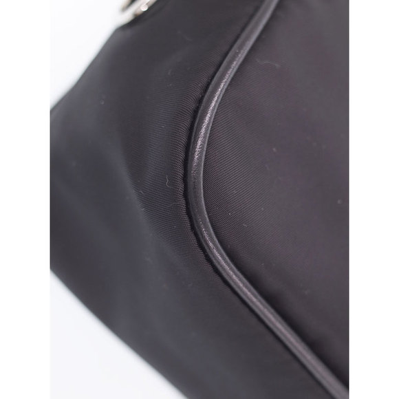 Prada Studded Belt Nylon Shoulder Bag Black - Picture 7 of 9